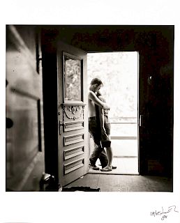 Larry Fink "Lovers in Doorway" Signed Photograph