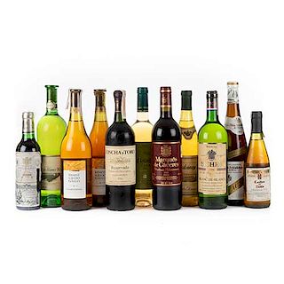 Lote de vinos. Ernest & Julio Gallo, Marqués de Cáceres, Blanc de Blancs X-A y Sanz. Total de piezas: 11.