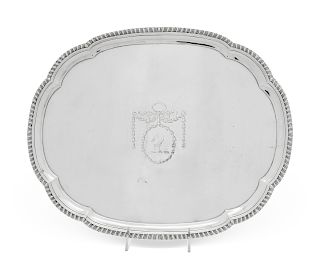 A George III Silver Tray