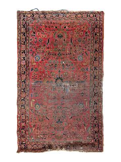 A Tabriz Wool Rug
Approximately 6 x 8 feet.