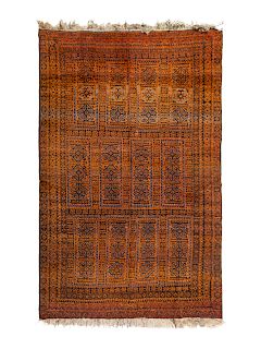 A Turkish Wool Rug
9 feet 9 inches x 6 feet 2 inches. 
