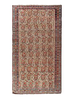 A Qashqai Wool Rug
11 feet 5 inches x 6 feet 8 inches. 