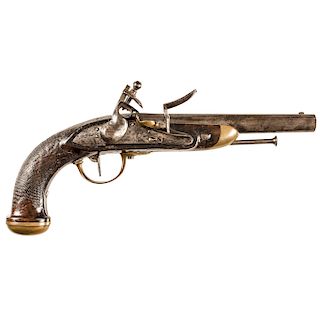 French Le Pistolet D'Officer Model 1816 Flintlock Pistol