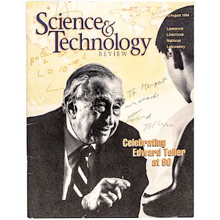 EDWARD TELLER - a.k.a. The father of the Hydrogen bomb, Autographs and Archive