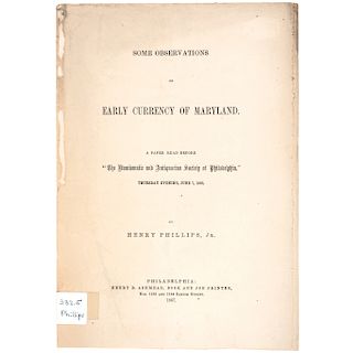 Colonial Currency Reference Book - Maryland