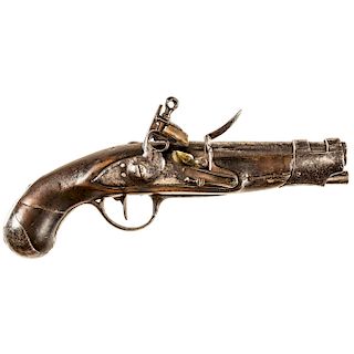 c. 1785-1800 French Military Gendarmarie Flintlock Pistol