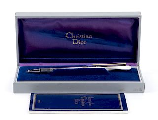 Christian Dior sterling silver pencil 