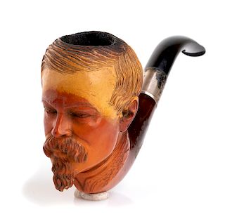 Meerschaum pipe - England late 19th early 20th Century by AF & C.