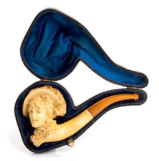 Meerschaum pipe - England late 19th early 20th Century