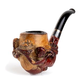 Meerschaum pipe - England, late 19th early 20th Century