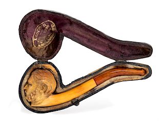 Meerschaum pipe - England, late 19th early 20th Century