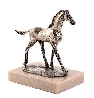 Silver 800/1000 Horse - Francesco Messina 93/100 