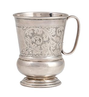 Sterling silver mug - Birmingham 1925, Hobson, James & Gilby
