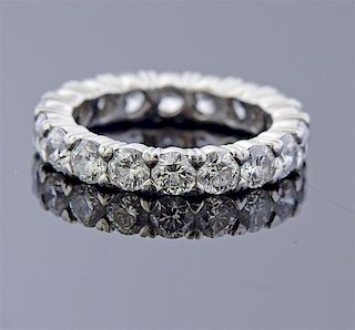Chopard Platinum Diamond Eternity Band Ring