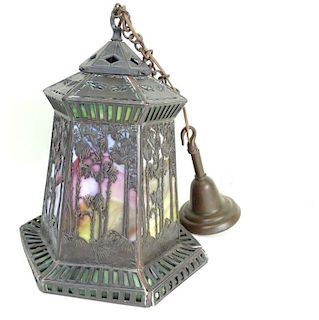 Handel Lamp Company Palm lantern
