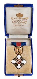  MILITARY ORDER OF SAVOY,GOLD, OFFICER