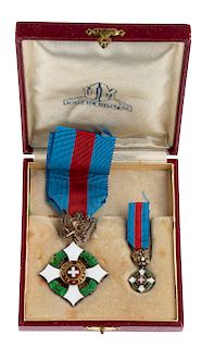 ITALY, KINGDOM, A MILITARY ORDER OF SAVOY, OFFICER.