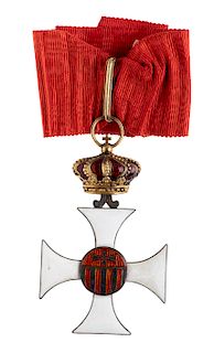 Order of Our lady of Mercy, commander neck badge