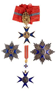 Order of St. Maria of Bethlem, 5 badges.