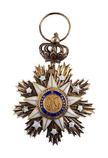 Portugal, order of villa Vicosa, knight badge