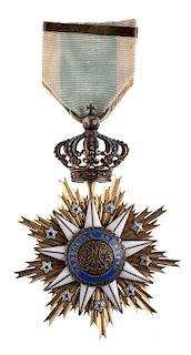 Portugal, Order of Villa Vicosa, commander neck badge.
