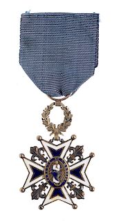 Spain, Order of Charles III, knight cross.