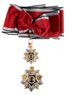 egypt, order of merit, grand cross set