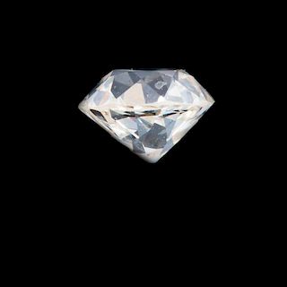 Unmounted European-cut diamond