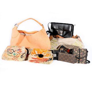Collection of 10 Designer Handbags