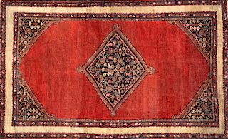 Persian Mahal Oriental Rug, circa 1920s