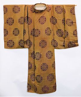 C.1830 Japanese Edo Period Kariginu No Costume