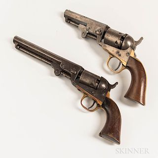 Two 1849 Colt Pocket Revolvers