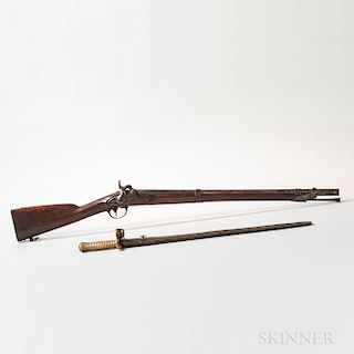 U.S. Model 1847 Sapper's Musketoon and Bayonet