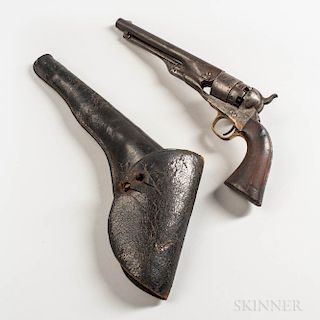 U.S. Colt Model 1860 Army Revolver and Holster