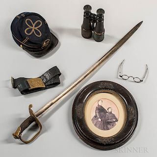Personal Items Owned by 1st Lieutenant Jonah F. Clarke, Company H, 13th Connecticut Volunteer Infantry