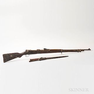 V. Christian Schilling Gewehr 98 Bolt-action Rifle and Bayonet