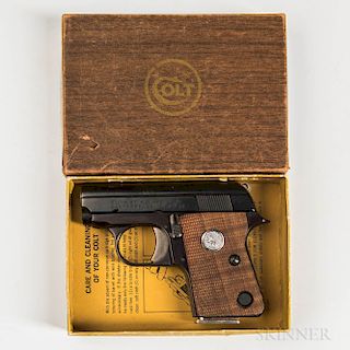 Colt Junior Pocket Model Semiautomatic Pistol