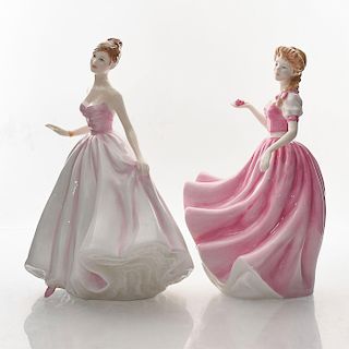 2 ROYAL DOULTON FIGURINES, JACQUELINE, SPECIAL MOMENTS