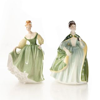 2 ROYAL DOULTON FIGURINES, PREMIERE AND FAIR LADY