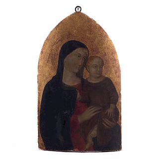 Early Renaissance Style 19th c. Madonna and Child