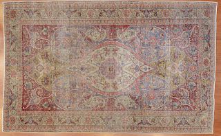 Semi-Antique Turkish Konya Ladik Rug, 5 x 7.11