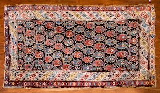 Antique Karabagh Rug, Persia, 4.2 x 8.10