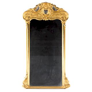 Rococo Style Giltwood Pier Mirror