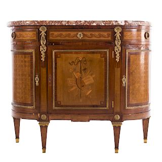 Napoleon III Style Side Cabinet