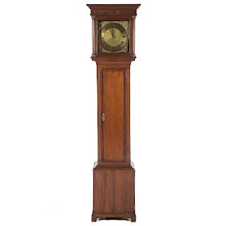 George III Oak Tall Case Clock