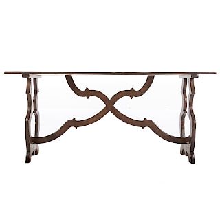 Ellis Woods Baroque Style Trestle Table
