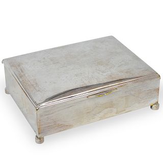Silver Plated Lidded Box
