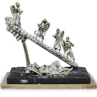 Jamal Dawani (Jordanian, b. 1952) Sterling Silver Sculpture