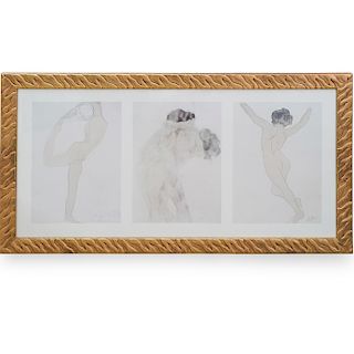 Framed Auguste Rodin Reproduction Prints