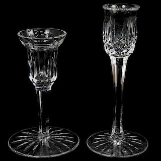 (2 Pc) Waterford Candle Holders